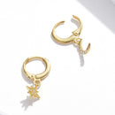 925 Sterling Silver Earrings with Pavé Setting CZ for Women-2