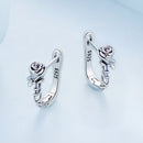 925 Sterling Silver Earrings with Oxidized Finish for Women-4