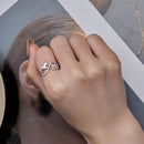 925 Sterling Silver 3mm CZ Pavé Setting Ring Size 7.0 for Women-5