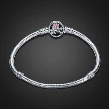 925 Sterling Silver Bracelet 18CM for Women - 0