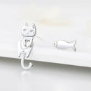 925 Sterling Silver Earrings with Platinum Plating for Women-3