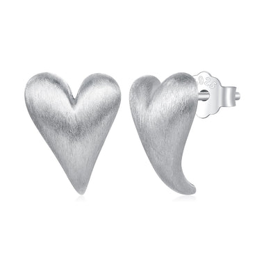 925 Sterling Silver Earrings with Platinum Plating for Women - 0