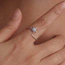925 Sterling Silver Nano Opal Ring for Women-6