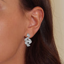 925 Sterling Silver Earrings 18mm x 10mm for Women-6