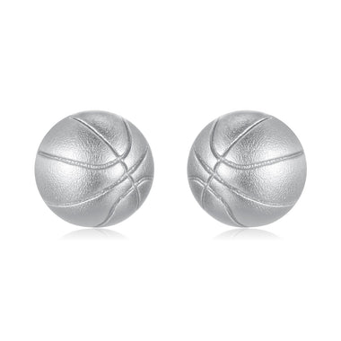 925 Sterling Silver Plated White Gold Earrings