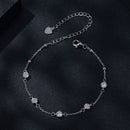 925 Sterling Silver 3mm Moissanite Bracelet for Women-4