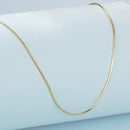 925 Sterling Silver + Plated White Gold 40cm Necklace-5