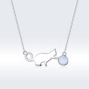 925 Sterling Silver Necklace 40-45cm for Women-4