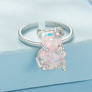 925 Sterling Silver Ring with Pavé Setting CZ for Women-4