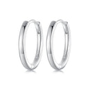 925 Sterling Silver & White Gold Plated Earrings for Women-4