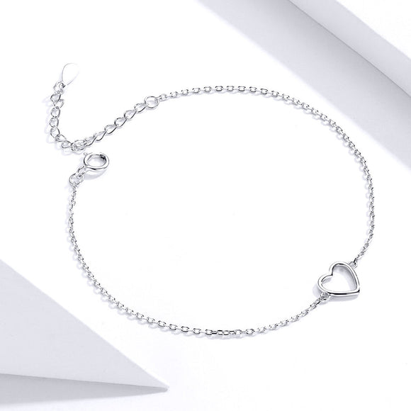 925 Sterling Silver Adjustable Bracelet for Women