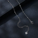 925 Sterling Silver 5mm Moissanite Necklace for Women-6