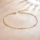925 Sterling Silver & Plated Platinum Bracelet - 17+5cm Length-4