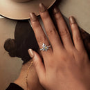 925 Sterling Silver Gold Plated Rings for Women-5