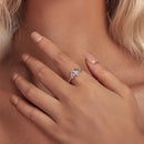 925 Sterling Silver Opal Nanometer Stone Ring Size 6.0 for Women-6