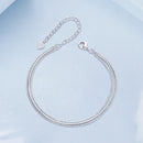 925 Sterling Silver & White Gold Plated Bracelet-4