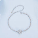 925 Sterling Silver Bracelet 150mm with CZ and Resin-7