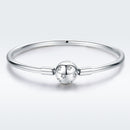 925 Sterling Silver Adjustable Bracelet Style Nan Size 17cm for Men-6
