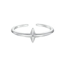 925 Sterling Silver Oxidized Silver 0.12cm Ring for Men-1