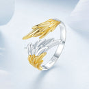 925 Sterling Silver White Gold Plated 0.31cm Ring for Women-3