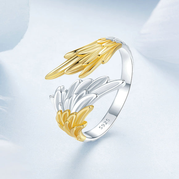 925 Sterling Silver White Gold Plated 0.31cm Ring for Women