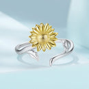 925 Sterling Silver Plated White Gold Ring for Women-3