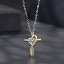 925 Sterling Silver 0.20 Carat Moissanite Necklace for Women-4