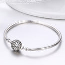 925 Sterling Silver SCB Bracelet Style Nan Size 17.0 for Women-3