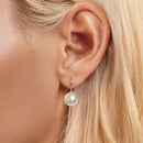 925 Sterling Silver Earrings with Quality Shell Pearl-7