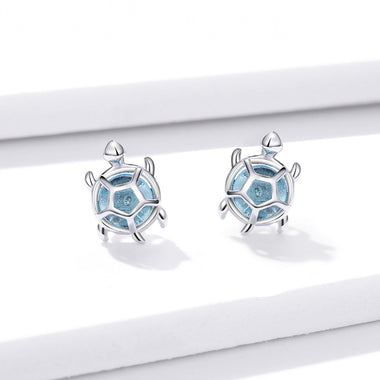 S925 Oxidized Silver Pavé Setting CZ Earrings for Women - 0