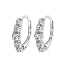 925 Sterling Silver Moissanite Earrings 13*4mm for Women-1
