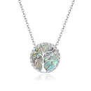 925 Sterling Silver Adjustable Mica Necklace for Women-1