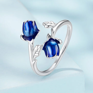 925 Sterling Silver Enamel 0.15cm Ring for Women - 0