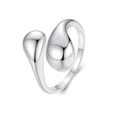 925 Sterling Silver Plated Gold Ring for Women - 0