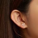 925 Sterling Silver Earrings with Resin and Oxidized Silver for Women-6