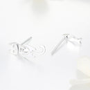 925 Sterling Silver Earrings with Platinum Plating for Women-5