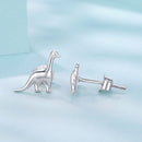 925 Sterling Silver Earrings with Oxidized Finish, 1.1*1cm & 1.2*0.6cm for Women-7