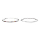 2.24 Carat Genuine Multi Sapphire .925 Sterling Silver Earrings-9