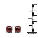 2.60 Carat Genuine Pink Topaz .925 Sterling Silver Earrings-6