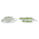 1.68 Carat Genuine Chrome Diopside .925 Sterling Silver Earrings-6