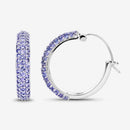 3.06 Carat Genuine Tanzanite .925 Sterling Silver Earrings-10