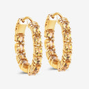 3.20 Carat Genuine Citrine .925 Sterling Silver Earrings-12