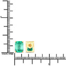 2.75 Carat Genuine Ethiopian Emerald 14K Yellow Gold Earrings-3
