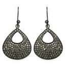 3.03 Carat Genuine Diamond .925 Sterling Silver Earrings-3