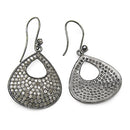3.03 Carat Genuine Diamond .925 Sterling Silver Earrings-4