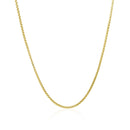 14k Yellow Gold Round Box Chain 1.35 mm-2