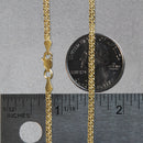 14k Yellow Gold Bismark Bracelet (2.50 mm)-5