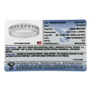 IGI Certified 1/2 Cttw Round Brilliant Cut Diamond 18K White Gold Channel Set Eternity Style Wedding Band Ring (H-I Color, I1-I2 Clarity) - Size 7-5