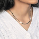 Imperial Herringbone Chain in 10k Yellow Gold (2.80 mm)-5