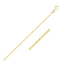 10k Yellow Gold Mariner Link Chain 1.2mm-1